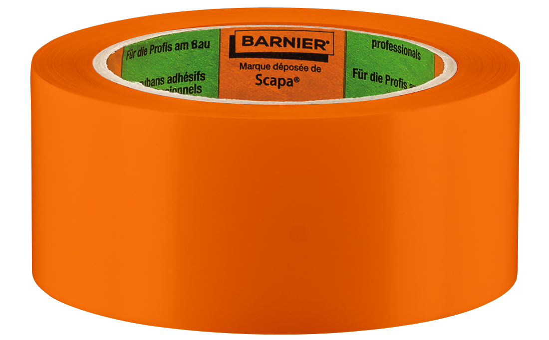 Barnier 6095 orange Winter Putzerband glatt 50mm x 33m