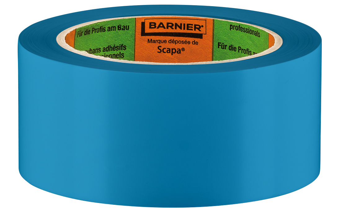 Barnier 6097 blau Holzband glatt 50mm x 33m