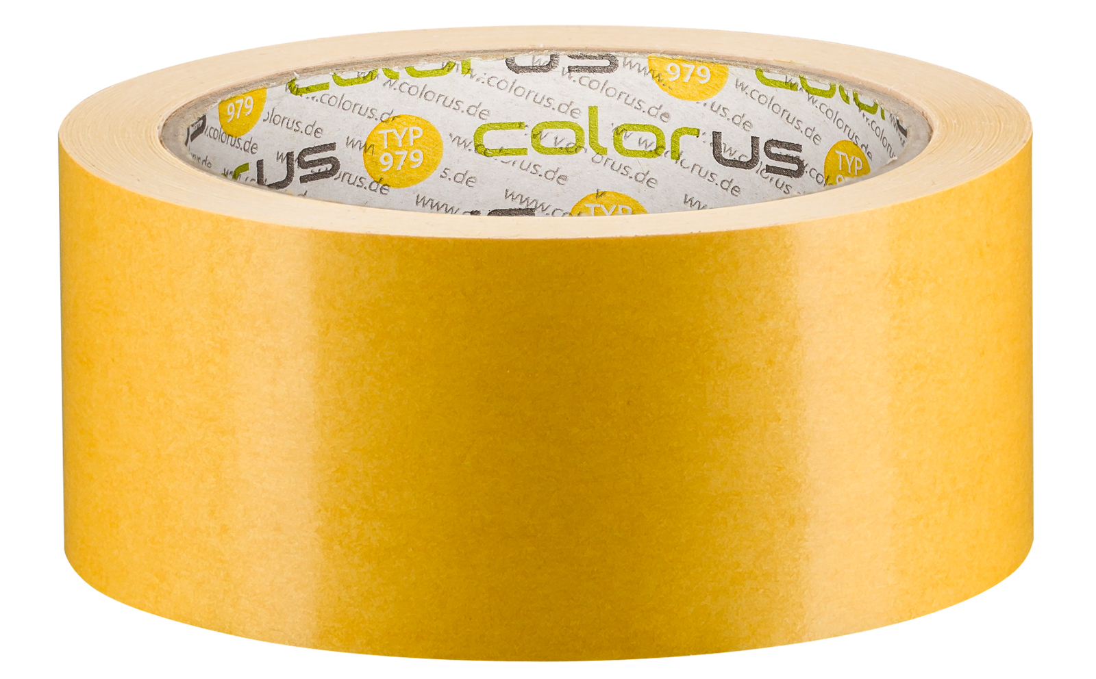 Colorus Premium Folien Teppichband doppelseitiges Klebeband 25m x 48mm