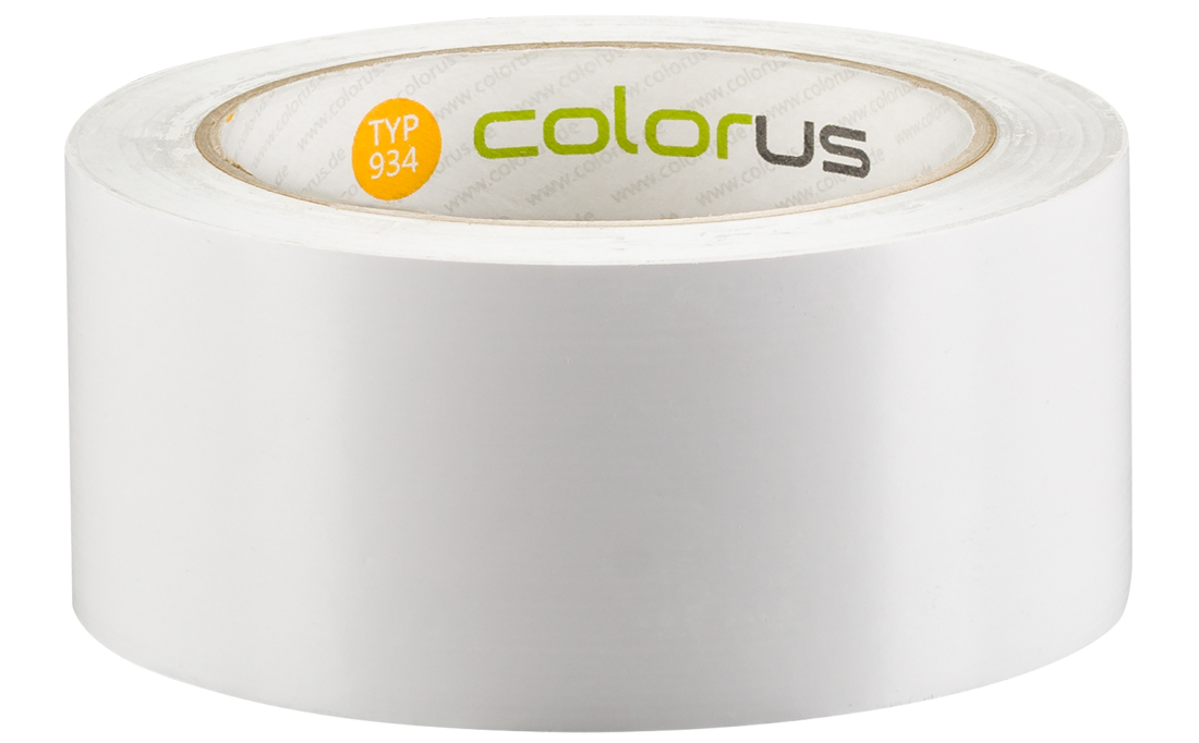 Colorus Premium Putzerband weiß glatt Schutzband 33m