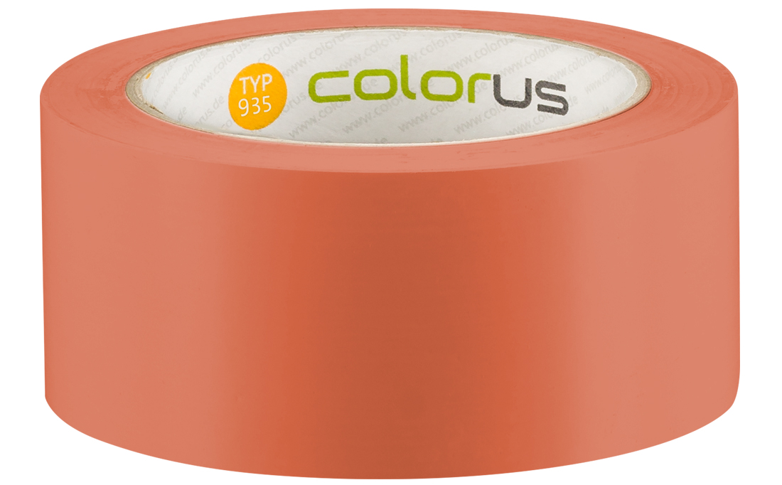 Colorus Premium Putzerband orange glatt Schutzband 33m