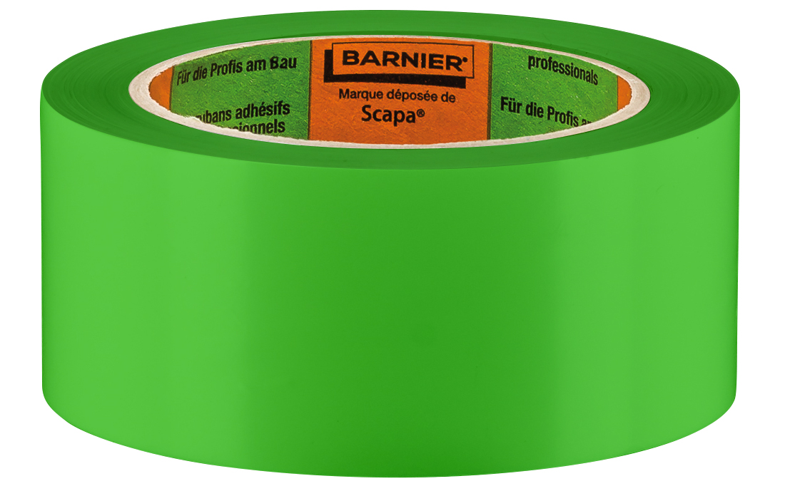 Barnier 6098 grün Kunststoffband glatt 50mm x 33m